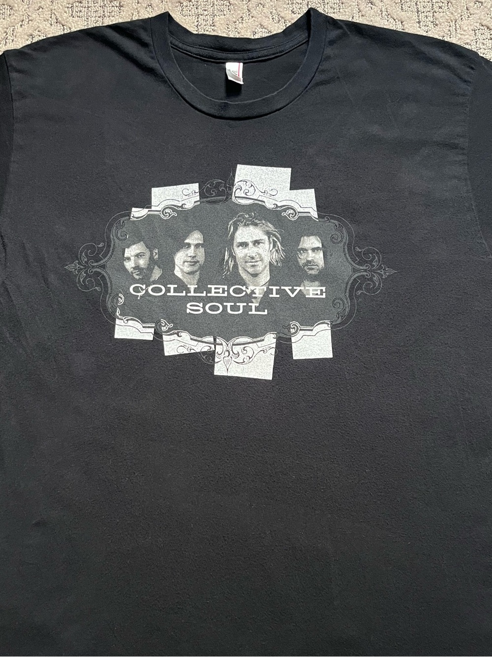 🎸 '00 Collective Soul Band Y2K Blender Album Tour 2 Side Vintage Soft Tee